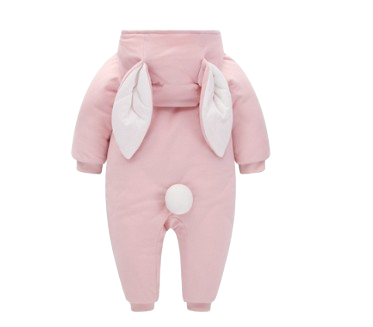 Baby bunny jumpsuit - baby journey 